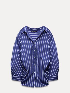 Zara Batwing Oversized Shirt- S